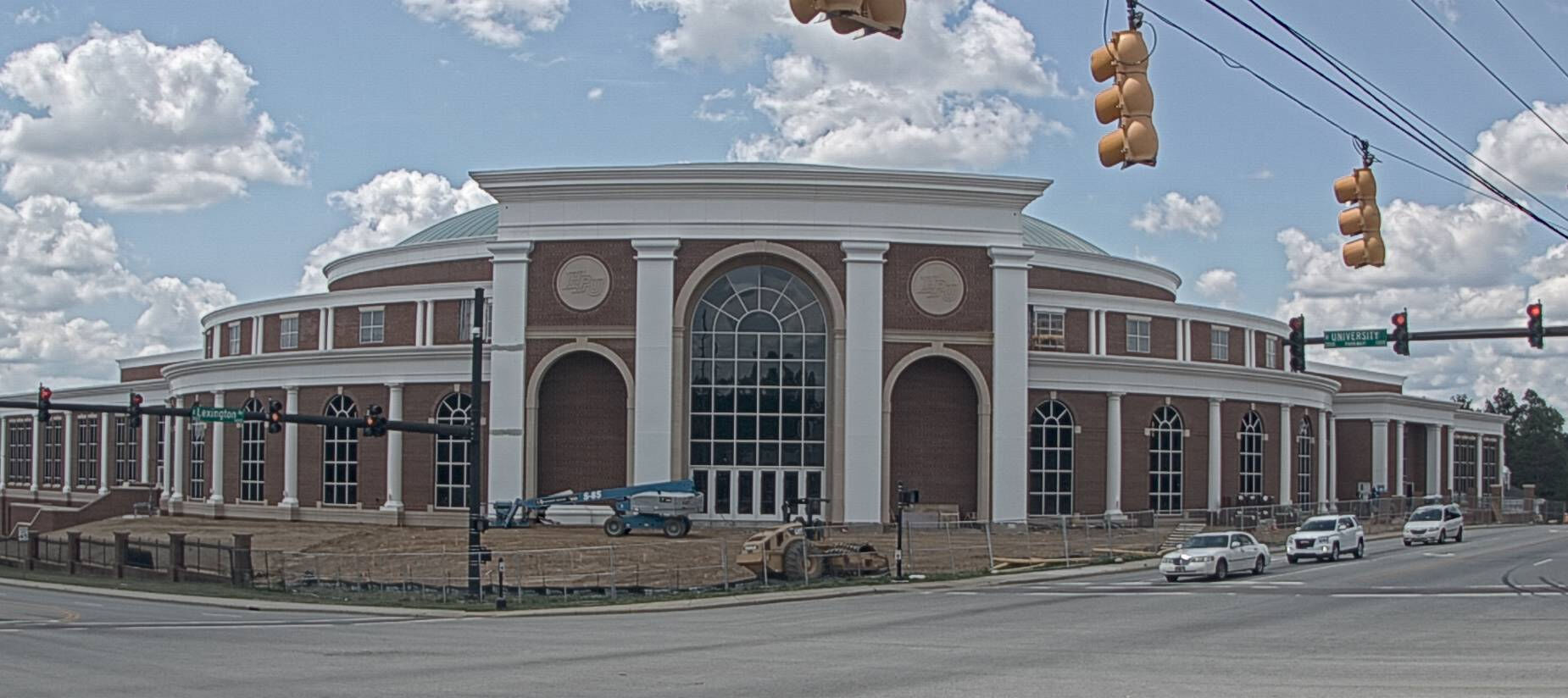 High Point University construction cam arena and conference center